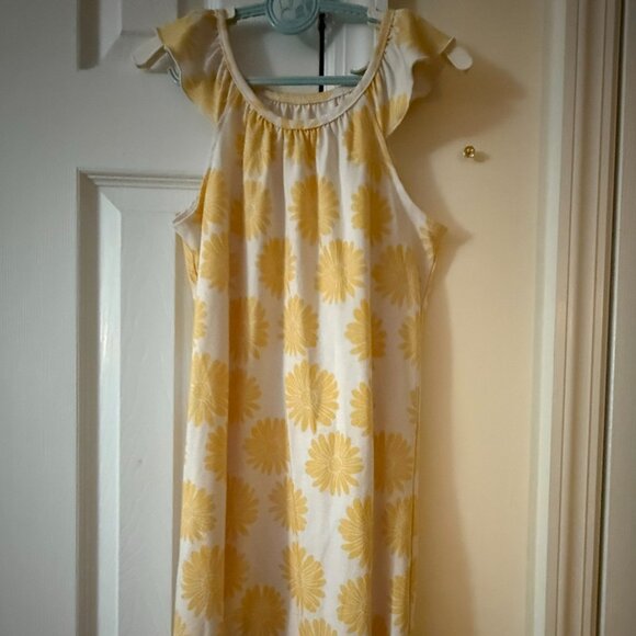 Wonder Nation Yellow Daisies Nightgown (L, 10-12) - Pre Loved - Picture 1 of 6